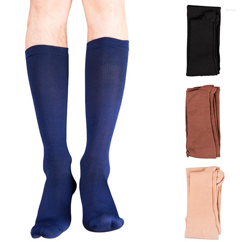 Men's Socks Formal Wear Suit Compression Stockings Comfort Business Dress Sport Elastic Stocking Knee Length Long Tube, Black
Men's Socks Formal Wear Suit Compression Stockings Comfort Business Dress Sport Elastic Stocking Knee Length Long Tube, Black