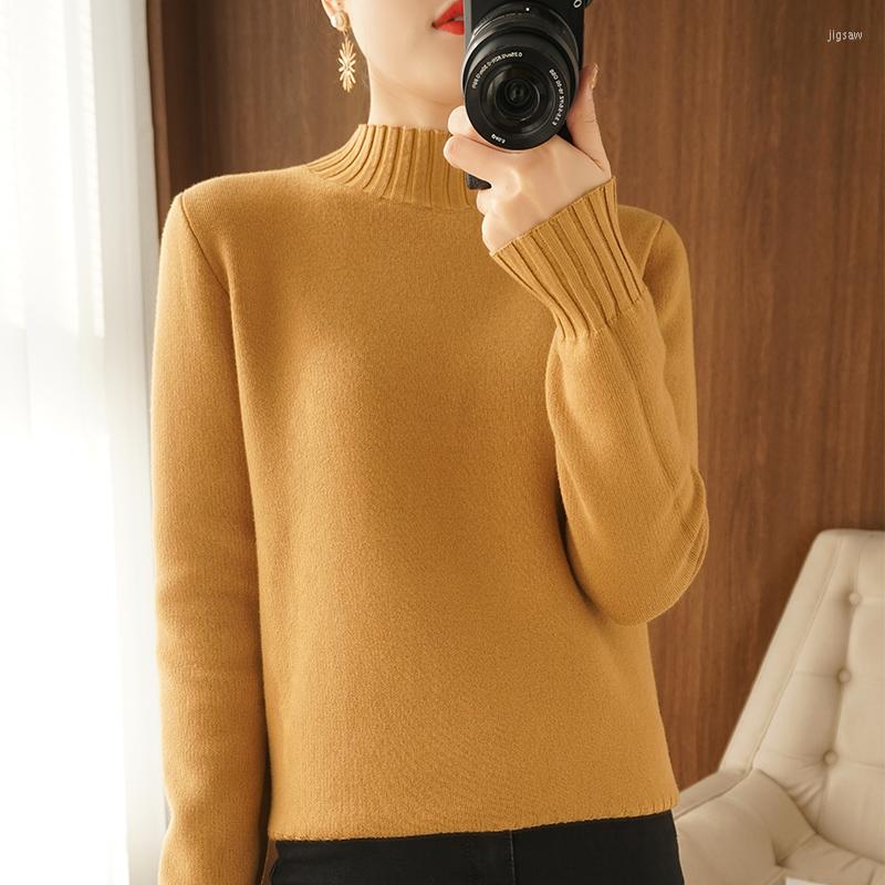 Women' Sweaters Women Warm Knitting Sweater Half High Collar One Piece Wool Pullover Autumn Winter Loose Large Size Velveteen Bottom, Black
Women' Sweaters Women Warm Knitting Sweater Half High Collar One Piece Wool Pullover Autumn Winter Loose Large Size Velveteen Bottom, Black