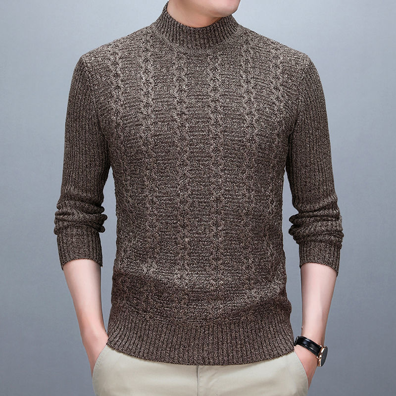 Men's Sweaters Stylish Solid Color Stand Collar Loose Korean Knitted Sweater Men Clothing Autumn Casual Pullovers Allmatch Warm Tops 221111, Black
Men's Sweaters Stylish Solid Color Stand Collar Loose Korean Knitted Sweater Men Clothing Autumn Casual Pullovers Allmatch Warm Tops 221111, Black