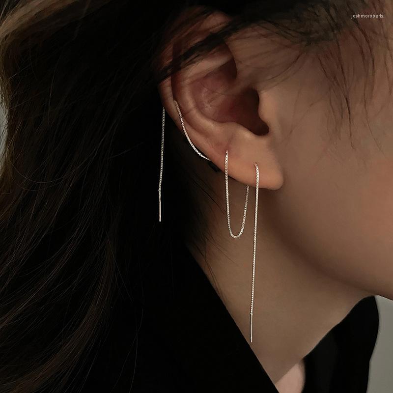 Dangle Earrings Trend S925 Silver Needle Long Wire Tassel Chain Drop Earring Women's Ear Line Straight Hanging Earings Jewelry Gifts
Dangle Earrings Trend S925 Silver Needle Long Wire Tassel Chain Drop Earring Women's Ear Line Straight Hanging Earings Jewelry Gifts