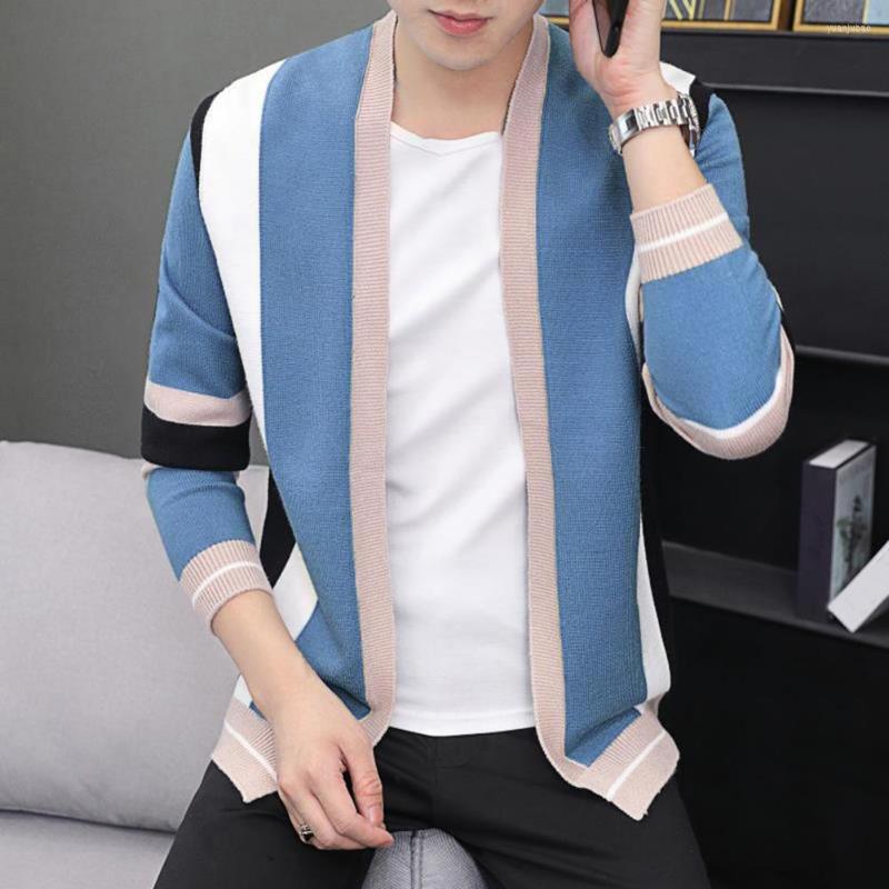 Men's Sweaters Men Sweater Coat Color Matching Contrast Colors Long Sleeves Slim Fit Cardigan Knitting Elastic Soft Winter Clothes, Khaki
Men's Sweaters Men Sweater Coat Color Matching Contrast Colors Long Sleeves Slim Fit Cardigan Knitting Elastic Soft Winter Clothes, Khaki