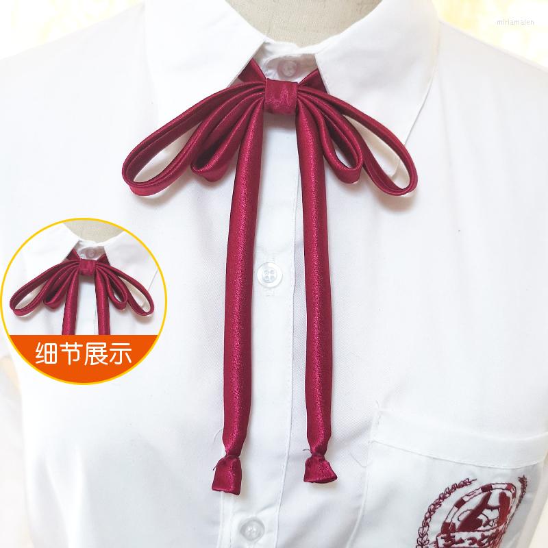 Bow Ties M-Type Punch-Free Neckline Rope Lazy JK Tie Women's Solid Color Ribbon Double-Layer Sailor Suit Lace-up Uniform
Bow Ties M-Type Punch-Free Neckline Rope Lazy JK Tie Women's Solid Color Ribbon Double-Layer Sailor Suit Lace-up Uniform