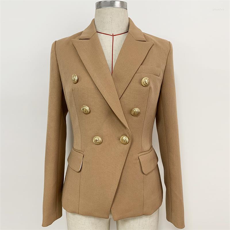 Women' Suits High Quality 2022 Fashion Designer Lion Women' Jacket Double Breasted Long Sleeve Blazer Fabric Bro, Beige
Women' Suits High Quality 2022 Fashion Designer Lion Women' Jacket Double Breasted Long Sleeve Blazer Fabric Bro, Beige