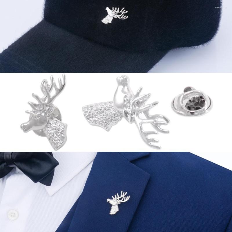Brooches SAVOYSHI Silver Plated Deer Men Lapel Pin Pins Fine Gift For Mens/Ladies Collar Party Engagement Jewelry
Brooches SAVOYSHI Silver Plated Deer Men Lapel Pin Pins Fine Gift For Mens/Ladies Collar Party Engagement Jewelry