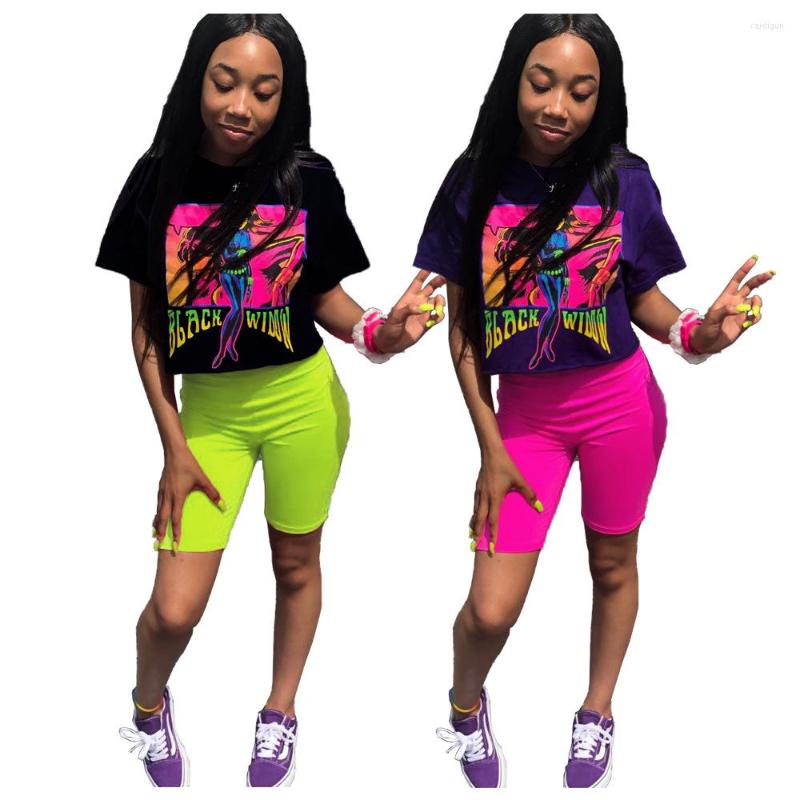 Women' Tracksuits Fashion Women Summer Tracksuit O Neck Print Tops And Above Knee Pants Set Lady 2 Pieces Outfits LYT3159, Black
Women' Tracksuits Fashion Women Summer Tracksuit O Neck Print Tops And Above Knee Pants Set Lady 2 Pieces Outfits LYT3159, Black