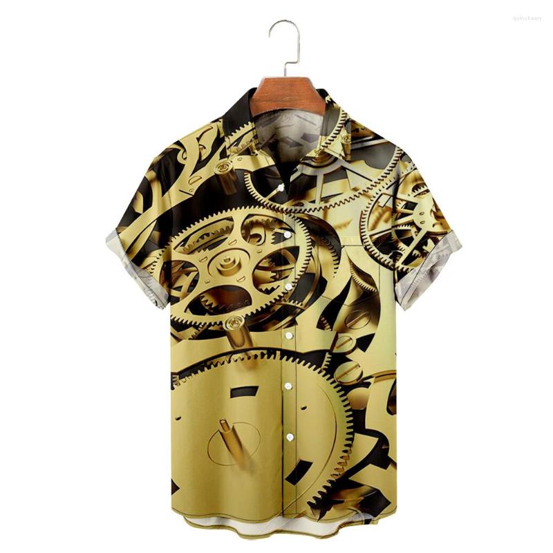 Men's Casual Shirts For Man Street Harajuku Style Beach Short-Sleeved Skateboard Camisa Masculina Classic Gear Print, Hl03855
Men's Casual Shirts For Man Street Harajuku Style Beach Short-Sleeved Skateboard Camisa Masculina Classic Gear Print, Hl03855