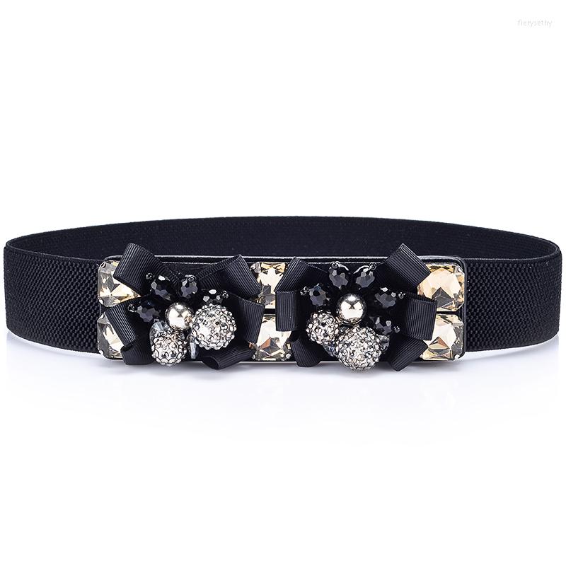 Belts 2022Female Wide Elastic Band Sewing Flower Waistband Girdle Dresses Accessoriess Black For Women Cinto Elastico Mujer
Belts 2022Female Wide Elastic Band Sewing Flower Waistband Girdle Dresses Accessoriess Black For Women Cinto Elastico Mujer