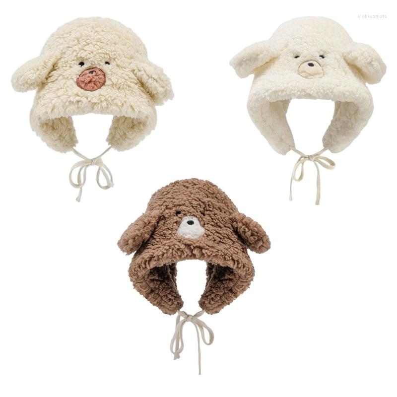 Berets Bear Earflap Ski Hat Ear Plush Trapper Winter Warm Bomber Beanie Hooded Fleece, White
Berets Bear Earflap Ski Hat Ear Plush Trapper Winter Warm Bomber Beanie Hooded Fleece, White