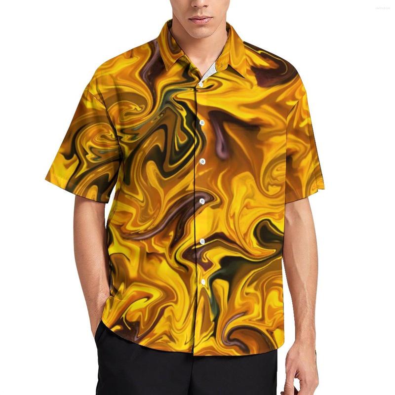 Men's Casual Shirts Sunflower Swirl Abstract Art Print Hawaiian Shirt Short-Sleeved Stylish Blouses Mens 3XL 4XL, Style-18
Men's Casual Shirts Sunflower Swirl Abstract Art Print Hawaiian Shirt Short-Sleeved Stylish Blouses Mens 3XL 4XL, Style-18