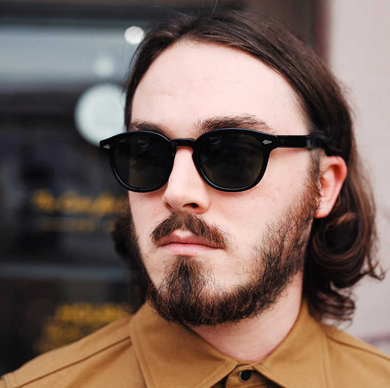 Sunglasses Frames JackJad Top Quality Acetate Frame Johnny Depp Lemtosh Style Polarized Sunglasses For Men Women Vintage Classic Round Sun Glasses T22