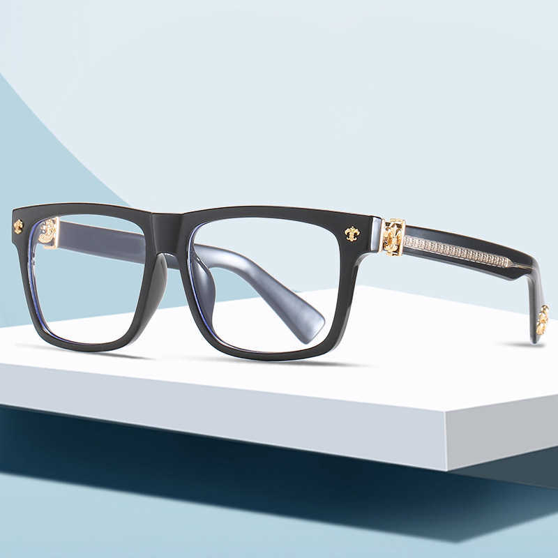 Sunglasses Frames Unisex TR90 Rectangle Full Rim Optical Eyewear Frame Men Computer Anti Blue Ray Prescription Myopia Glasses Women Oculos De Sol T2201114