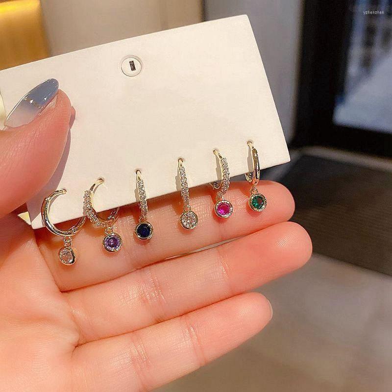 Hoop Earrings 3 Sets Small Circle Colored Crystal Zircon Stone Round Huggie Piercing Earring For Women Men Gifts Jewelry
Hoop Earrings 3 Sets Small Circle Colored Crystal Zircon Stone Round Huggie Piercing Earring For Women Men Gifts Jewelry