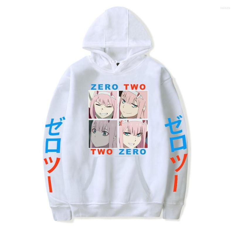 

Men's Hoodies DARLING In The FRANXX Print ZERO TWO Sweatshirts Men Women Hoodie Autumn Winter Casual Personality Streetwear, Red