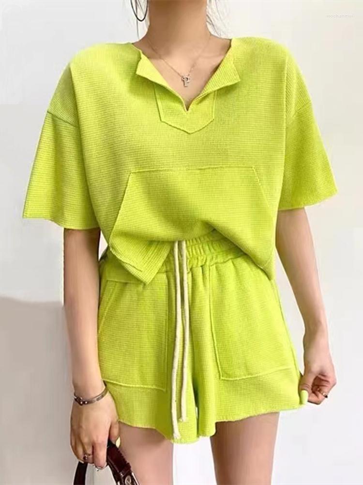 Women's Tracksuits Two Pieces Set With Shorts Knitted Summer Women 2022 Chic Korean Fashion Vintage Elegant Sports Suits Tracksuit, Black
Women's Tracksuits Two Pieces Set With Shorts Knitted Summer Women 2022 Chic Korean Fashion Vintage Elegant Sports Suits Tracksuit, Black