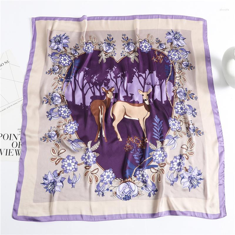 Scarves Floral Print Kerchief Silk Satin Hijab Scarf For Women Hair Scarfs Female 90cm Square Shawls And Wraps Neck FJ503
Scarves Floral Print Kerchief Silk Satin Hijab Scarf For Women Hair Scarfs Female 90cm Square Shawls And Wraps Neck FJ503
