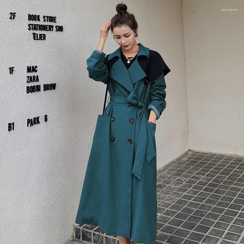 Women' Trench Coats Women' Coat Spring 2022 Windbreaker Jacket Long Female Loose Ladies Cloak Classic Splicing Contrasting Colors, Brick red
Women' Trench Coats Women' Coat Spring 2022 Windbreaker Jacket Long Female Loose Ladies Cloak Classic Splicing Contrasting Colors, Brick red
