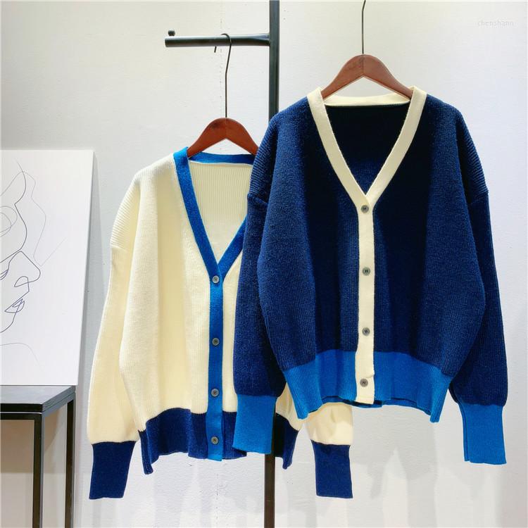 Women's Knits 2022 Autumn Women Cardigans Color Patch V-Neck Single Breasted Knitted Sweater Female Fruit Print Outwear, Beige
Women's Knits 2022 Autumn Women Cardigans Color Patch V-Neck Single Breasted Knitted Sweater Female Fruit Print Outwear, Beige