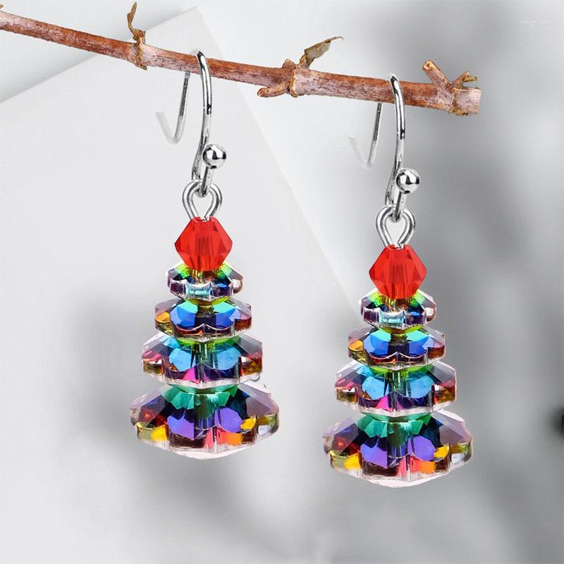 Dangle Earrings Trendy Silver Color Metal Carving Christmas Tree For Women Fashion Inlaid White Zircon Earring Jewelry
Dangle Earrings Trendy Silver Color Metal Carving Christmas Tree For Women Fashion Inlaid White Zircon Earring Jewelry