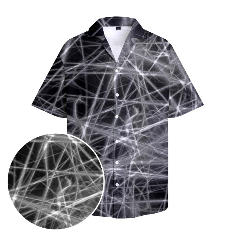 Men's Casual Shirts Men's Hawaii Tops Black And White Blurred Laser Printed Retro Style Clothing Button Down Summer Plus Size, R101648
Men's Casual Shirts Men's Hawaii Tops Black And White Blurred Laser Printed Retro Style Clothing Button Down Summer Plus Size, R101648