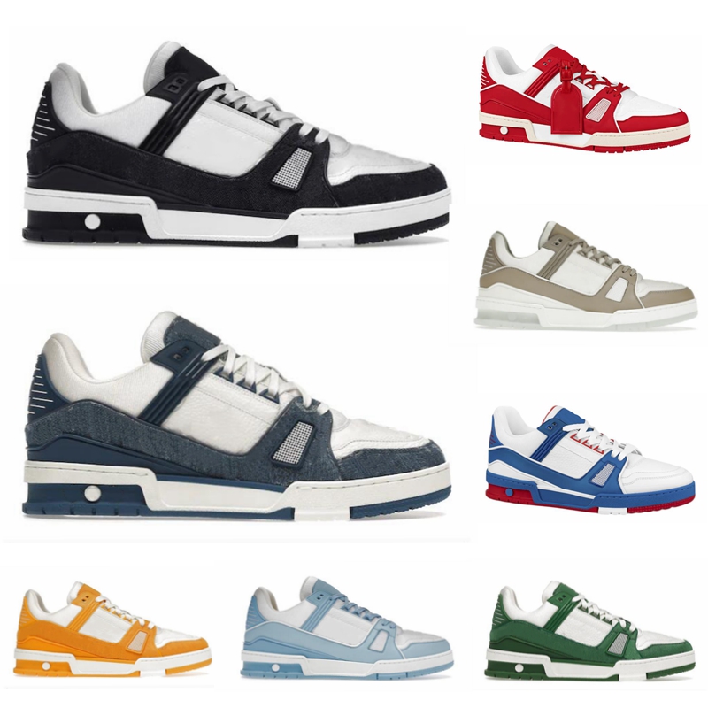 Designer Trainer Mens Women Casual Shoes Black White Denim Yellow Sky Blue Green Luxury Velvet Suede Fashion Men Sports Womens Sneakers
Designer Trainer Mens Women Casual Shoes Black White Denim Yellow Sky Blue Green Luxury Velvet Suede Fashion Men Sports Womens Sneakers