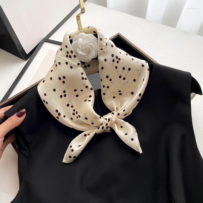 Scarves Dot Silk Scarf Bandana Women Square Wrap Kerchief Headband Hijab Shawls Soft Pashimina Female Echarpe Beach Stole
Scarves Dot Silk Scarf Bandana Women Square Wrap Kerchief Headband Hijab Shawls Soft Pashimina Female Echarpe Beach Stole