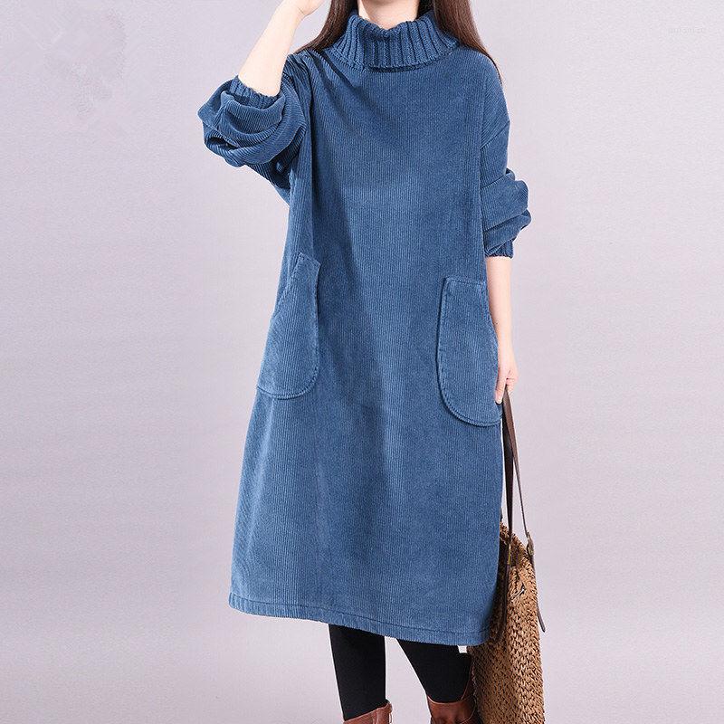 Women's Blouses Corduroy Turtleneck Tunics Blouse Women Long Shirt Vintage Clothes Tops Loose Casual Ladies Elegant, Black
Women's Blouses Corduroy Turtleneck Tunics Blouse Women Long Shirt Vintage Clothes Tops Loose Casual Ladies Elegant, Black