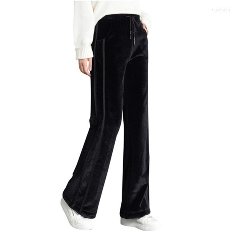 Women' Pants Women' & Capris Autumn Winter Gold Velvet Wide Leg Female High Waist Plus Thick Loose Straight Casual Mopping, Black
Women' Pants Women' & Capris Autumn Winter Gold Velvet Wide Leg Female High Waist Plus Thick Loose Straight Casual Mopping, Black