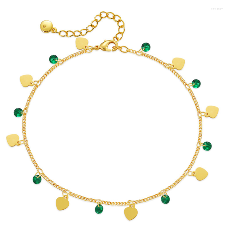 Anklets Minority Design Simple Heart Pendant Anklet Ladies Fashion Trend High Jewelry Beach Accessories SAB182
Anklets Minority Design Simple Heart Pendant Anklet Ladies Fashion Trend High Jewelry Beach Accessories SAB182