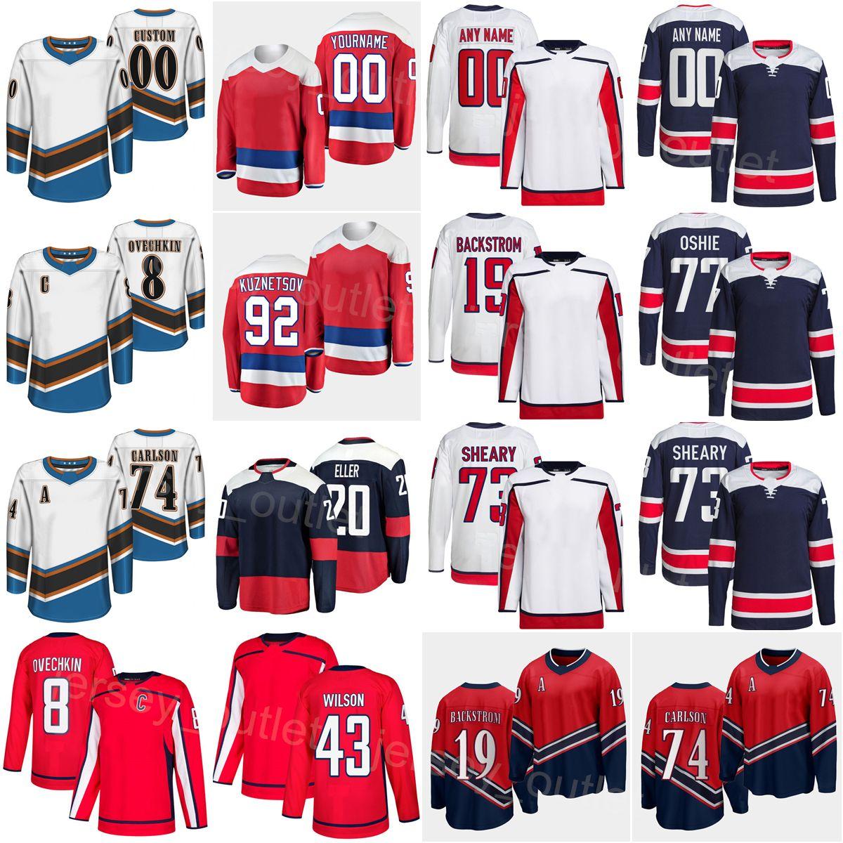 Man Woman Youth Hockey Reverse Retro 74 John Carlson Jersey 8 Alex Ovechkin 92 Evgeny Kuznetsov 19 Nicklas Backstrom 77 TJ Oshie 43 Tom Wils, White
Man Woman Youth Hockey Reverse Retro 74 John Carlson Jersey 8 Alex Ovechkin 92 Evgeny Kuznetsov 19 Nicklas Backstrom 77 TJ Oshie 43 Tom Wils, White