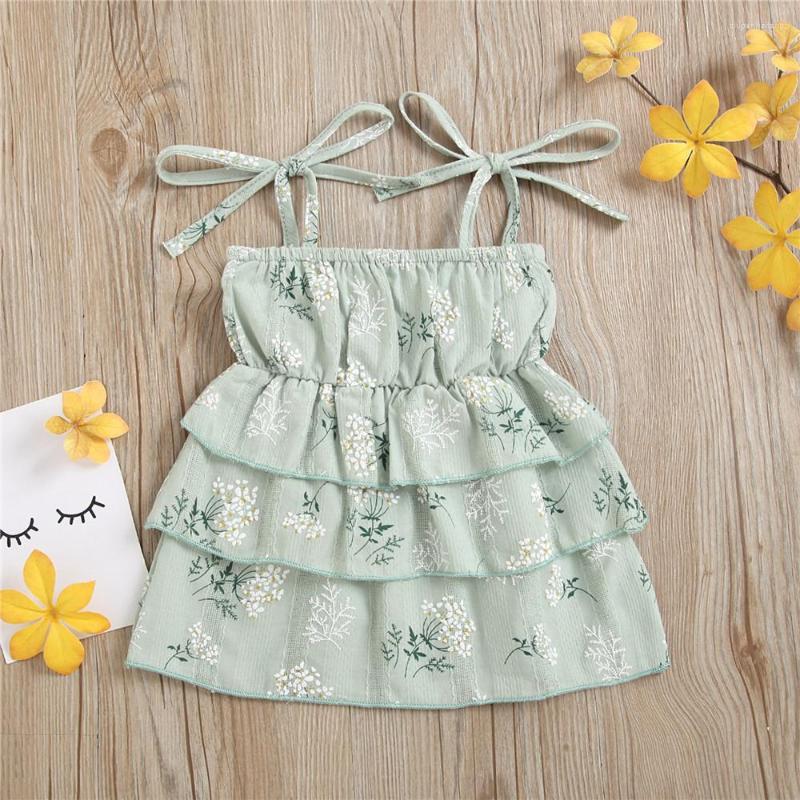 Girl Dresses 4 Colors Baby Girls Summer Tutu Dress Toddler Tie-Up Floral Spaghetti Strap Sleeveless A-Line Layered Braces 0-3Years 
Girl Dresses 4 Colors Baby Girls Summer Tutu Dress Toddler Tie-Up Floral Spaghetti Strap Sleeveless A-Line Layered Braces 0-3Years