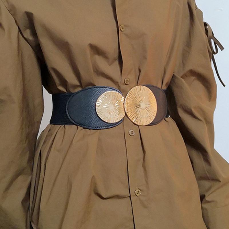 Belts 2022 Women's Fashion Elastic Cummerbunds Female Dress Corsets Waistband Decoration Wide Belt Designer, Brown
Belts 2022 Women's Fashion Elastic Cummerbunds Female Dress Corsets Waistband Decoration Wide Belt Designer, Brown