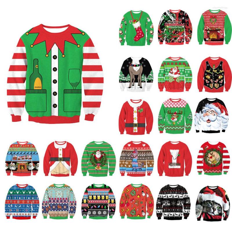 Men's Sweaters Trendy Men Women Holiday Canival Party Ugly Sweater Chirtsmas Striped Clown 3D Xmas Sweatshirts Loose Unisex Pullovers Tops, Swys048
Men's Sweaters Trendy Men Women Holiday Canival Party Ugly Sweater Chirtsmas Striped Clown 3D Xmas Sweatshirts Loose Unisex Pullovers Tops, Swys048