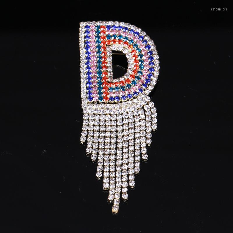 Brooches Grandbling Initial Brooch Pins For Women Men Rainbow Color Rhinestone Lapel Pin Sweater Coat Wedding Jewelry Gift
Brooches Grandbling Initial Brooch Pins For Women Men Rainbow Color Rhinestone Lapel Pin Sweater Coat Wedding Jewelry Gift
