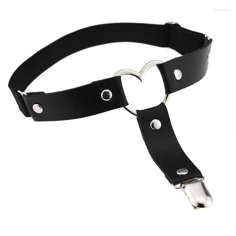 Garters Women Sexy Heart PU Leather Garter Belt Leg Chain Punk Goth Body Harness Thigh Ring Harajuku Suspender Bondage Belts, Black
Garters Women Sexy Heart PU Leather Garter Belt Leg Chain Punk Goth Body Harness Thigh Ring Harajuku Suspender Bondage Belts, Black