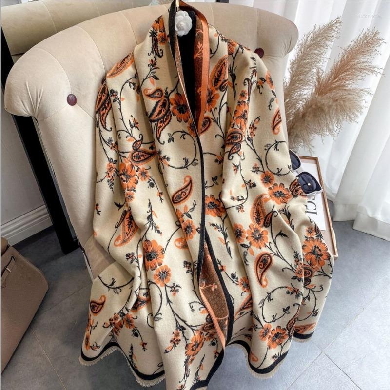 Scarves 2022 Design Print Winter Scarf Women Pashmina Cashmere Shawls And Wraps Thick Warm Blanket Female
Scarves 2022 Design Print Winter Scarf Women Pashmina Cashmere Shawls And Wraps Thick Warm Blanket Female