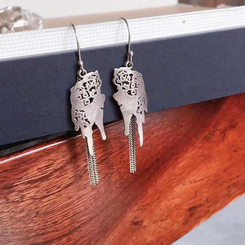 Hoop Earrings Fashion Retro Style Personalized Tassel MeibaPJ Real S925 Sterling Silver Exquisite Commemorative Gift Party Jewelry
Hoop Earrings Fashion Retro Style Personalized Tassel MeibaPJ Real S925 Sterling Silver Exquisite Commemorative Gift Party Jewelry