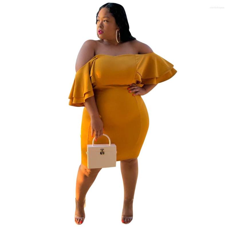 Plus Size Dresses Women Bodycon Sexy Package Hip Double Butterfly Sleeve One Shoulder Party Dress Slim Classy Summer Autumn, Red
Plus Size Dresses Women Bodycon Sexy Package Hip Double Butterfly Sleeve One Shoulder Party Dress Slim Classy Summer Autumn, Red