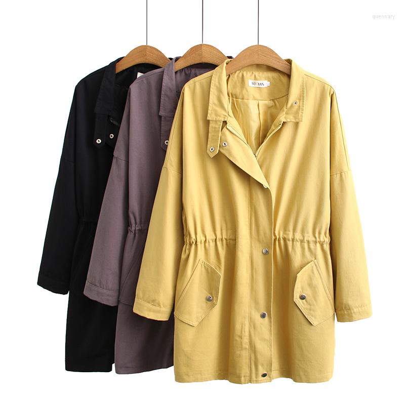 Women's Trench Coats Women Casual Windbreaker Long Sleeve Zipper Outerwear Solid Color Double Pocket Coat Spring Autumn Female Clothing, Gray
Women's Trench Coats Women Casual Windbreaker Long Sleeve Zipper Outerwear Solid Color Double Pocket Coat Spring Autumn Female Clothing, Gray
