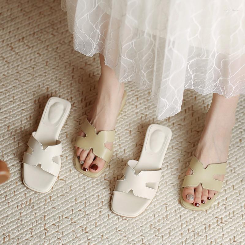 Slippers Square Head Solid Color Casual Soft Sole Women Non-slip Low Heel Sandals Fashion Slingback Girls Shoes, Picture shown
Slippers Square Head Solid Color Casual Soft Sole Women Non-slip Low Heel Sandals Fashion Slingback Girls Shoes, Picture shown