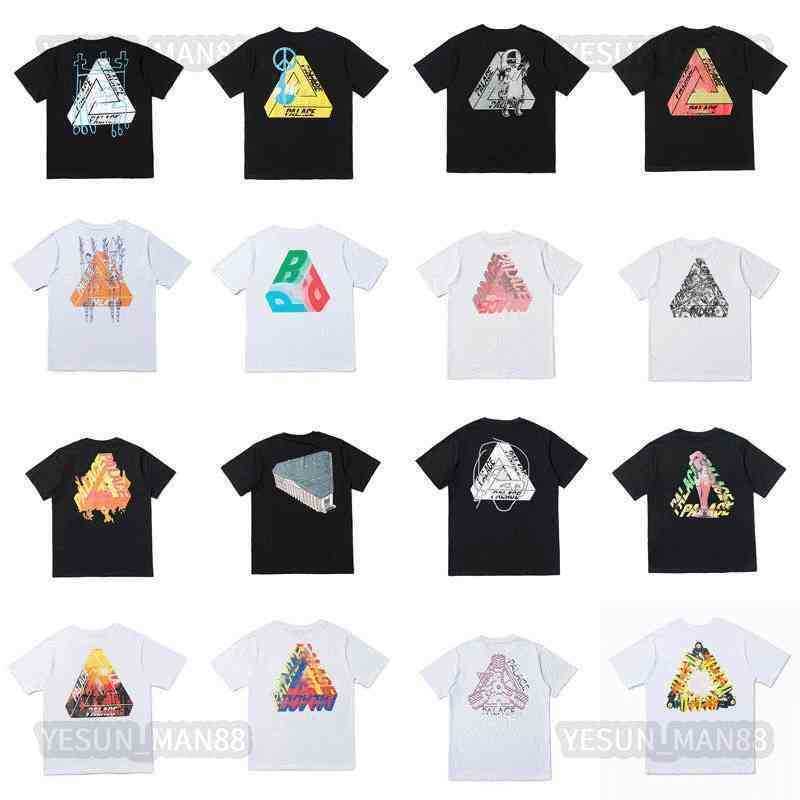 Designer Fashion PALACEs Classic Mens And Womens T Shirt Short Sleeves Big P Triangle Graffiti Print Loose Summer High Street Cotton Tees
Designer Fashion PALACEs Classic Mens And Womens T Shirt Short Sleeves Big P Triangle Graffiti Print Loose Summer High Street Cotton Tees