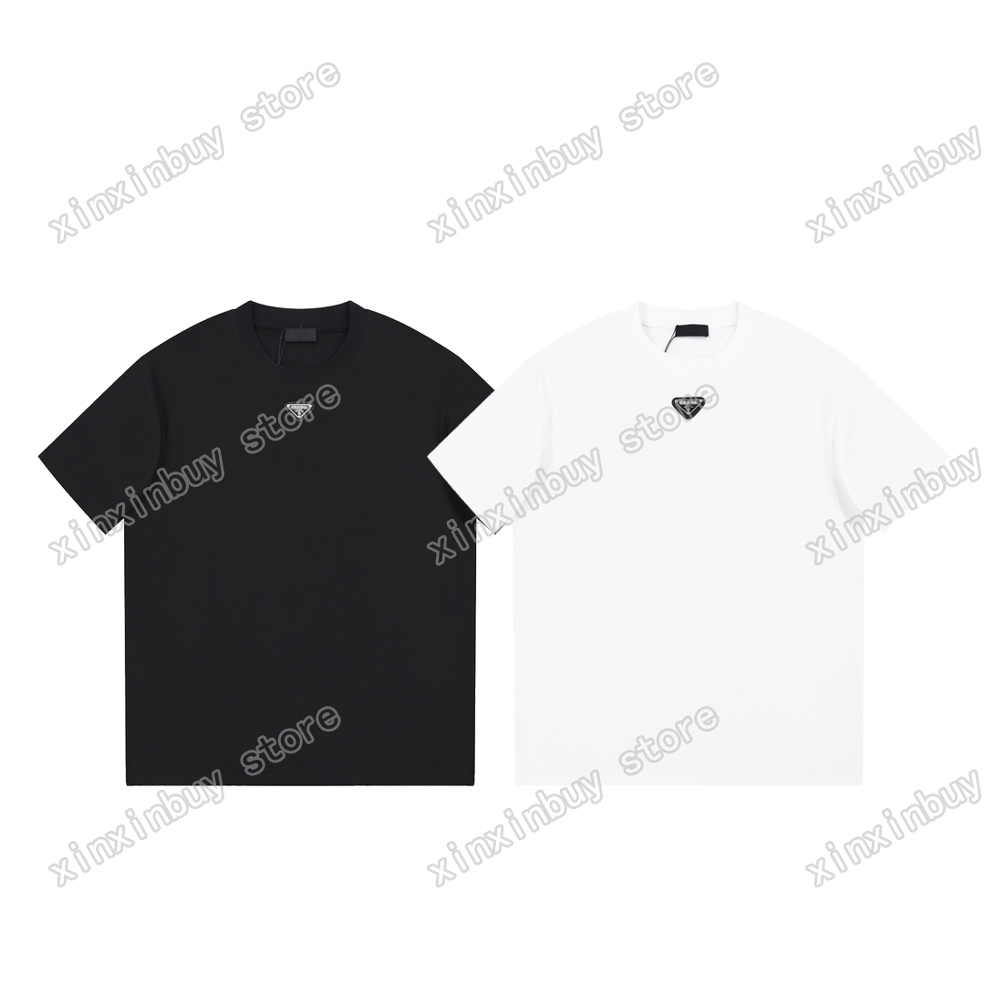 xinxinbuy Men designer Tee t shirt Paris chest Metal triangle label short sleeve cotton women green black red XS-XL, 01
xinxinbuy Men designer Tee t shirt Paris chest Metal triangle label short sleeve cotton women green black red XS-XL, 01