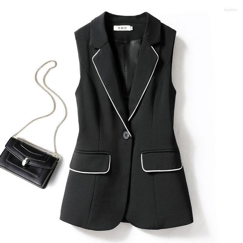 Women' Vests 2023 Classic Women Long Blazer Vest Elegant Office Lady Coat Female Waistcoat Causal Suits Sleeveless Jacket Pocket Outwear, White
Women' Vests 2023 Classic Women Long Blazer Vest Elegant Office Lady Coat Female Waistcoat Causal Suits Sleeveless Jacket Pocket Outwear, White