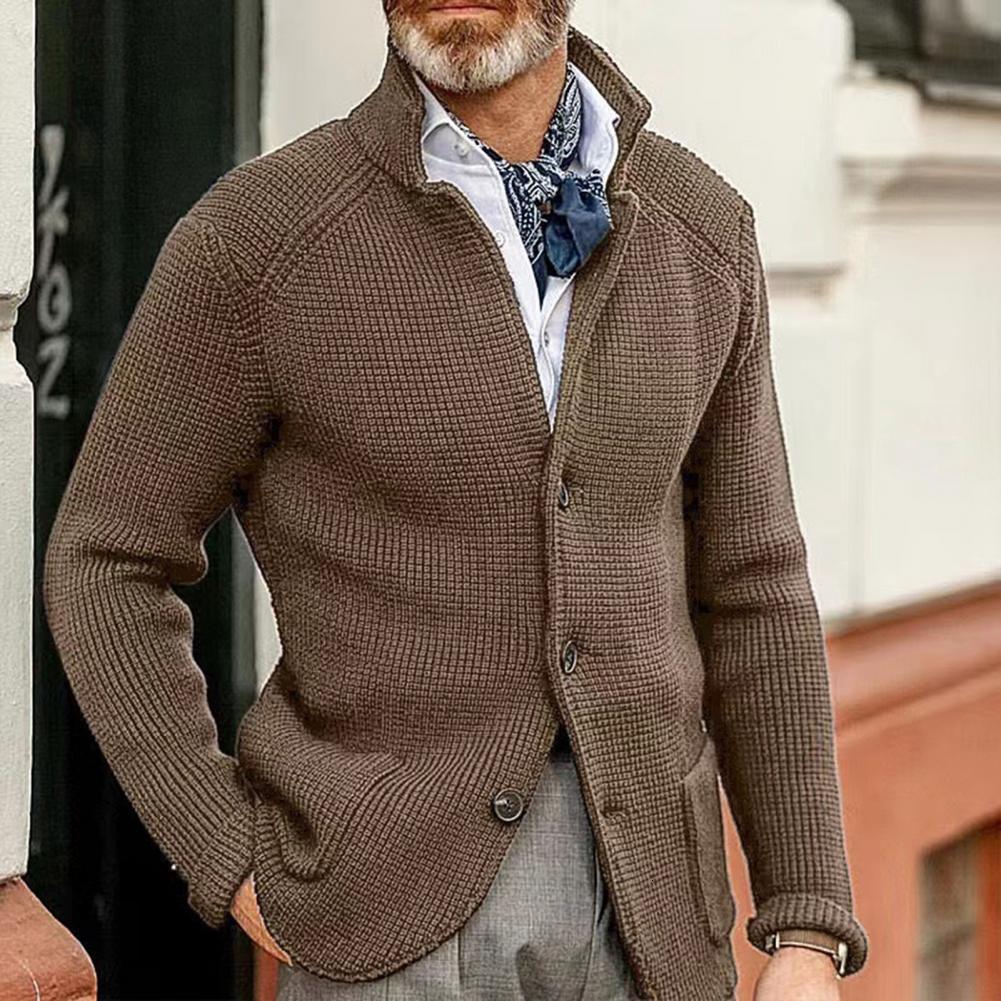 Men's Sweaters Men Sweater Coat Lapel Solid Color Long Sleeves Pockets Singlebreasted Keep Warm Knitting Casual Thick Winter Cardigan 221114, Black
Men's Sweaters Men Sweater Coat Lapel Solid Color Long Sleeves Pockets Singlebreasted Keep Warm Knitting Casual Thick Winter Cardigan 221114, Black