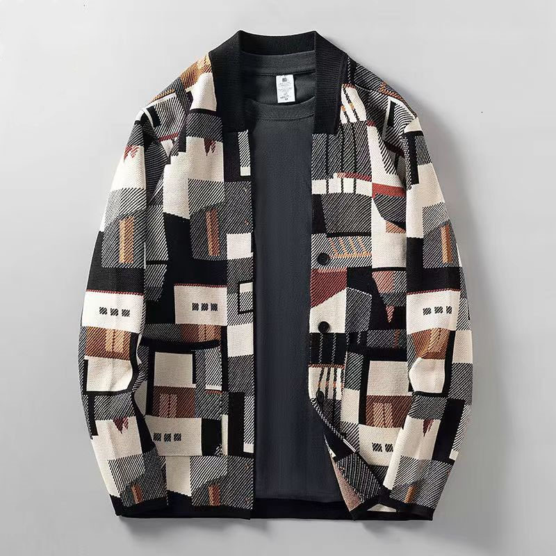 Men's Sweaters Vintage Cardigan Oversized Sweater Paint Knitted Cardigan Casual Large Long Sleeve Sweater Winter Fashion Top Grade Trendy Coats 221114, Black
Men's Sweaters Vintage Cardigan Oversized Sweater Paint Knitted Cardigan Casual Large Long Sleeve Sweater Winter Fashion Top Grade Trendy Coats 221114, Black