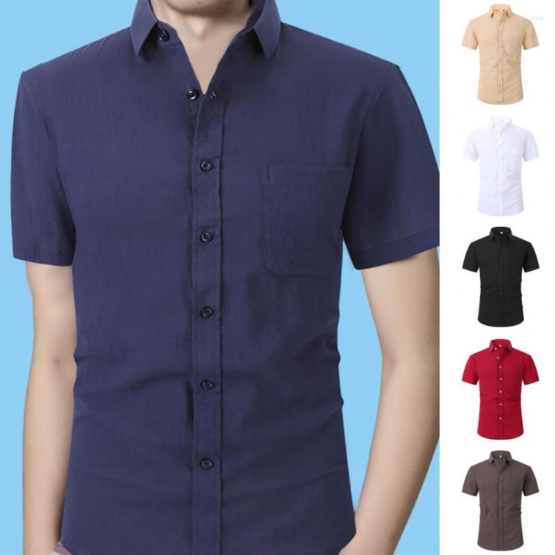 Men' Casual Shirts Chic Autumn Shirt Solid Color Wash-and-wear Spring Tops Lapel Anti-iron For Business Trip Men, Black
Men' Casual Shirts Chic Autumn Shirt Solid Color Wash-and-wear Spring Tops Lapel Anti-iron For Business Trip Men, Black