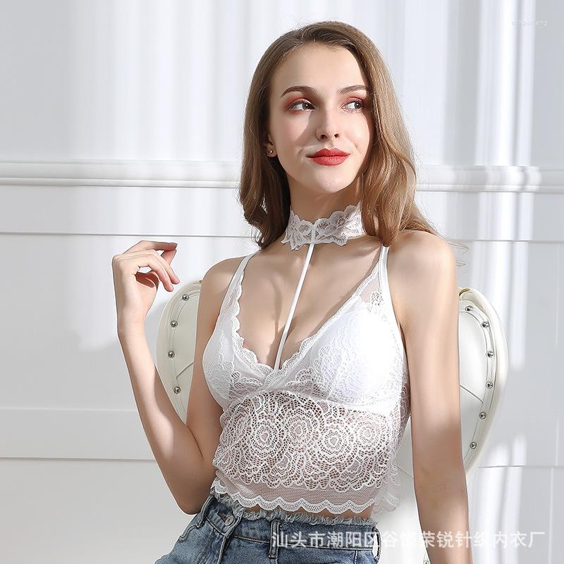 Women's Tanks Women Crop Tops Summer Sexy Lace Bottoming Anti-glare Camisole Solid Color Wild Shoulder Strap Cross Halter Camis, White
Women's Tanks Women Crop Tops Summer Sexy Lace Bottoming Anti-glare Camisole Solid Color Wild Shoulder Strap Cross Halter Camis, White