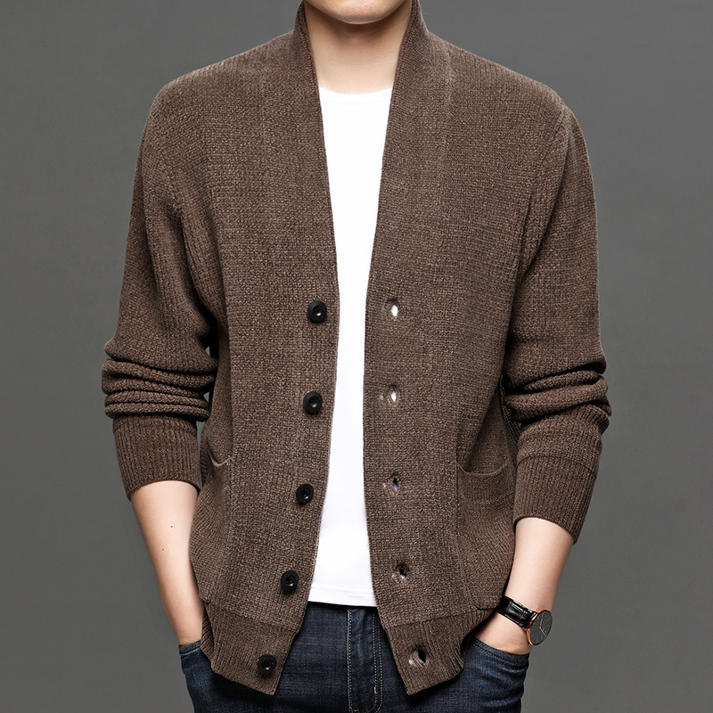 Men's Sweaters Grade Luxury Top Men's Single Breasted Sweatercoat 2023 Arrivals Men Casual Classic Cardigan Knitted Sweater 221114, Coffee
Men's Sweaters Grade Luxury Top Men's Single Breasted Sweatercoat 2023 Arrivals Men Casual Classic Cardigan Knitted Sweater 221114, Coffee