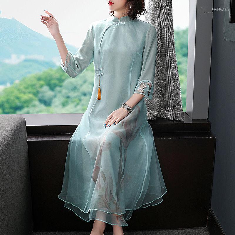 Ethnic Clothing Vietnam Traditional Style Ao Dai Vintage Floral Chiffon Cheongsam Long Sleeve Retro Chinese Qipao Printing Upscale Evening
Ethnic Clothing Vietnam Traditional Style Ao Dai Vintage Floral Chiffon Cheongsam Long Sleeve Retro Chinese Qipao Printing Upscale Evening
