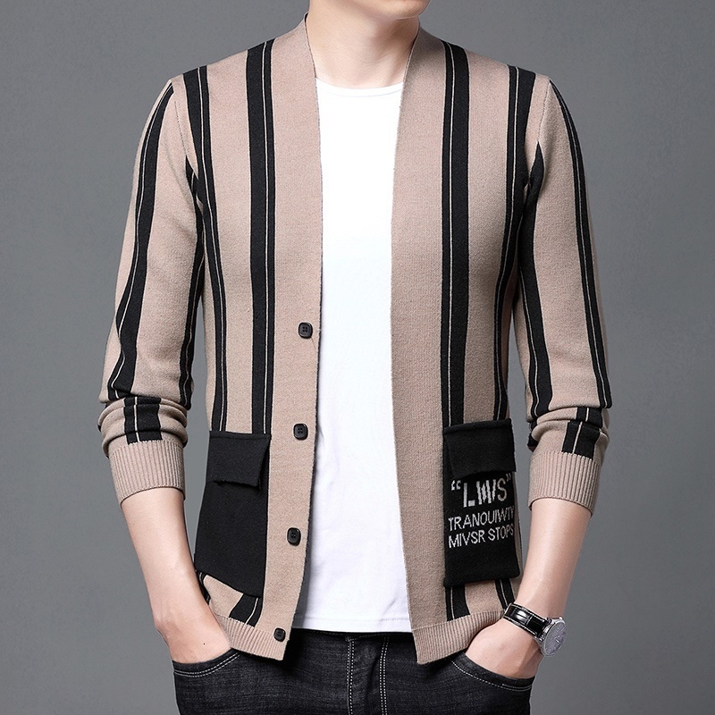 Men's Sweaters Highquality Men's Fleece Thickened Sweater Elegant Highend Fashion Business Simple Casual Loose Knitted Sweater Cardigan 221114, We9941-grey
Men's Sweaters Highquality Men's Fleece Thickened Sweater Elegant Highend Fashion Business Simple Casual Loose Knitted Sweater Cardigan 221114, We9941-grey