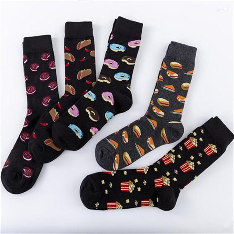 Men's Socks 1 Pair Cotton Breathable Men's Sandwiches Donut Funny Food Pattern Series Autumn Sock For Men Festival Christmas Gift
Men's Socks 1 Pair Cotton Breathable Men's Sandwiches Donut Funny Food Pattern Series Autumn Sock For Men Festival Christmas Gift
